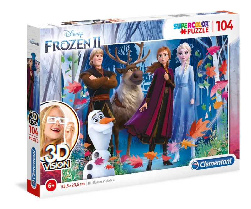 Frozen Puzzle 104 Teile - 3D